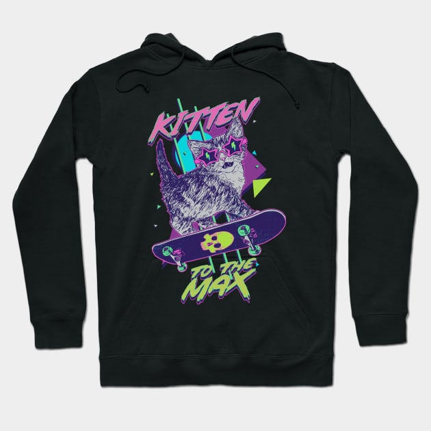 Kitten To The Max Hoodie by Hillary White Rabbit